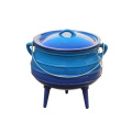 3# Enamel Cast Iron Potjie Pot